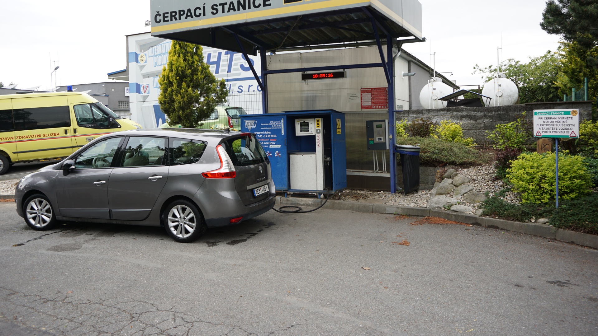 Samoobslužné tankování